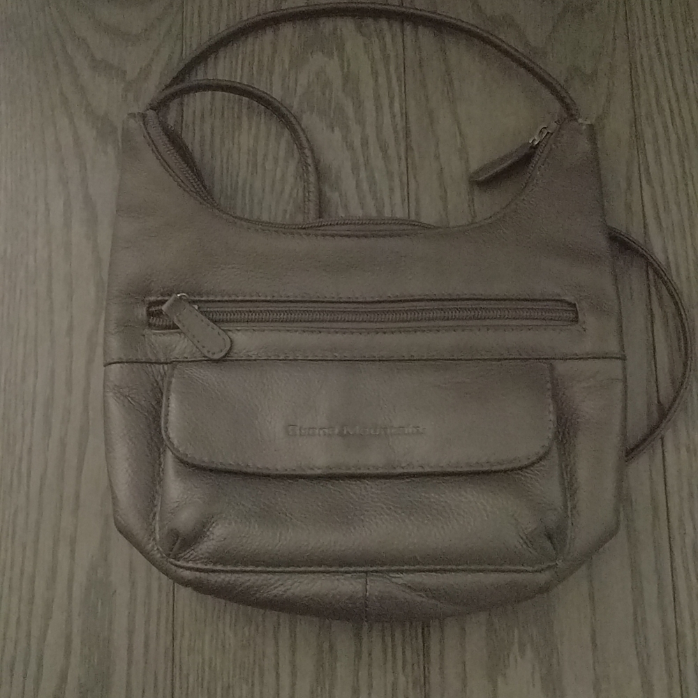 Mini shoulder bag genuine leather by Stone Mountain